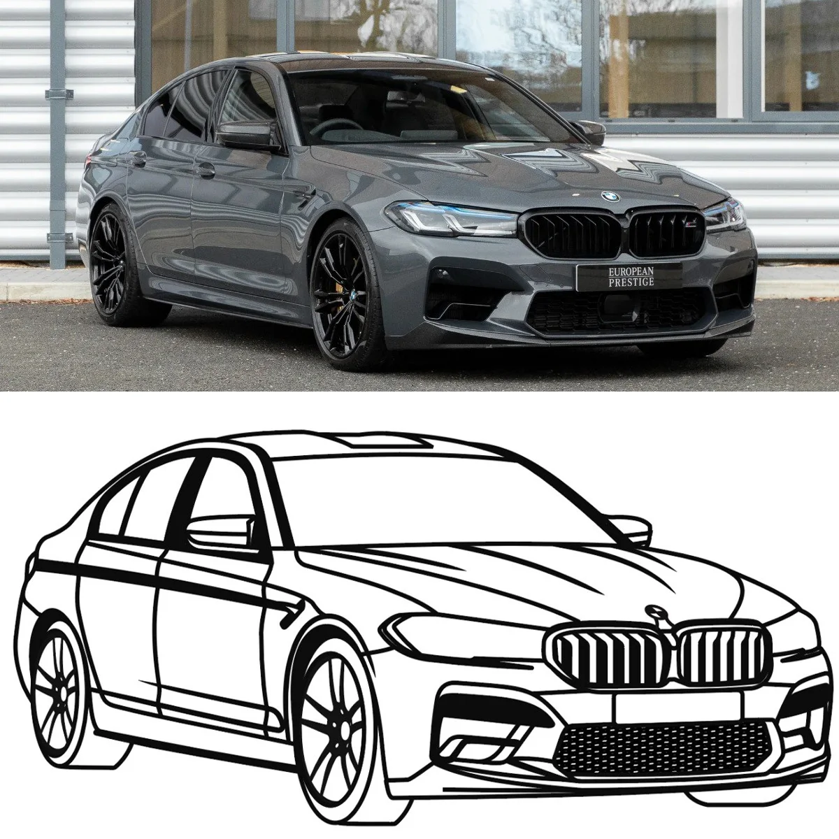 ПЕРСОНАЛИЗИРАНА СИЛУЕТА ОД ВАШИОТ АВТОМОБИЛ - слика 6