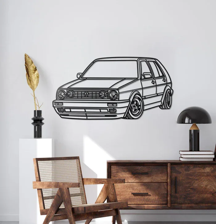 VOLKSWAGEN 1983 GOLF MK2 FRONT - слика 2