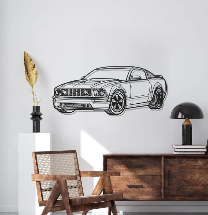 FORD MUSTANG 2005 ANGLE - слика 4