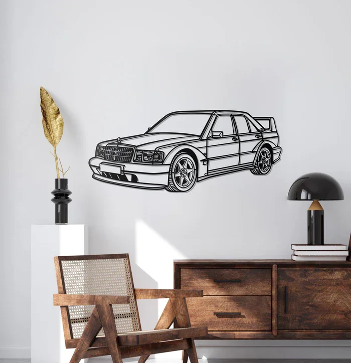 MERCEDES 190E 1990 2.5-16 EVO ll ANGLE - слика 4