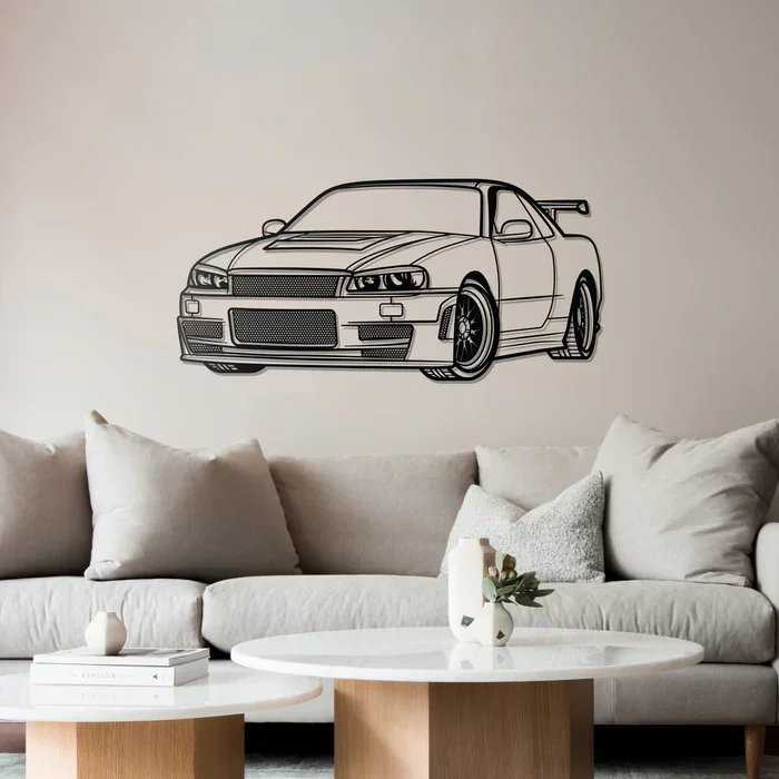 NISSAN GTR R34 ANGLE - слика 2