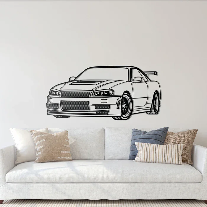 NISSAN GTR R34 ANGLE - слика 5