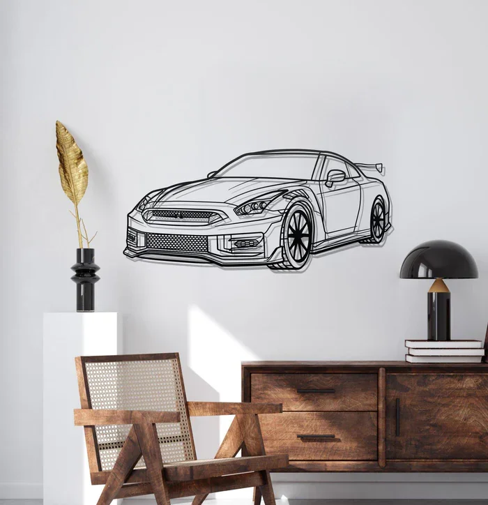 NISSAN GTR R35 ANGLE - слика 4