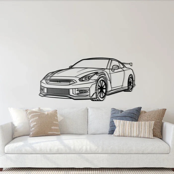 NISSAN GTR R35 ANGLE - слика 5