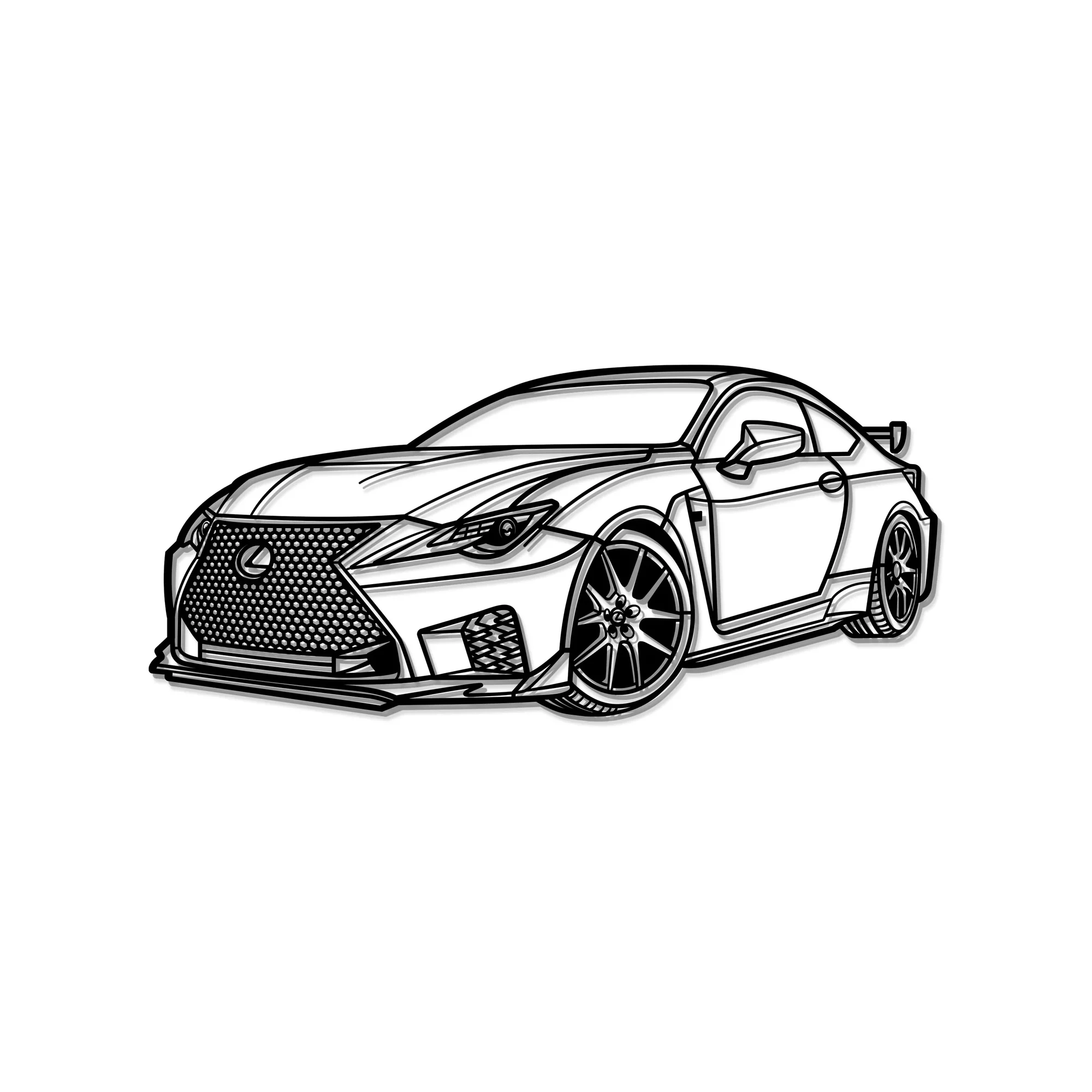 LEXUS RC F ANGLE - слика 3