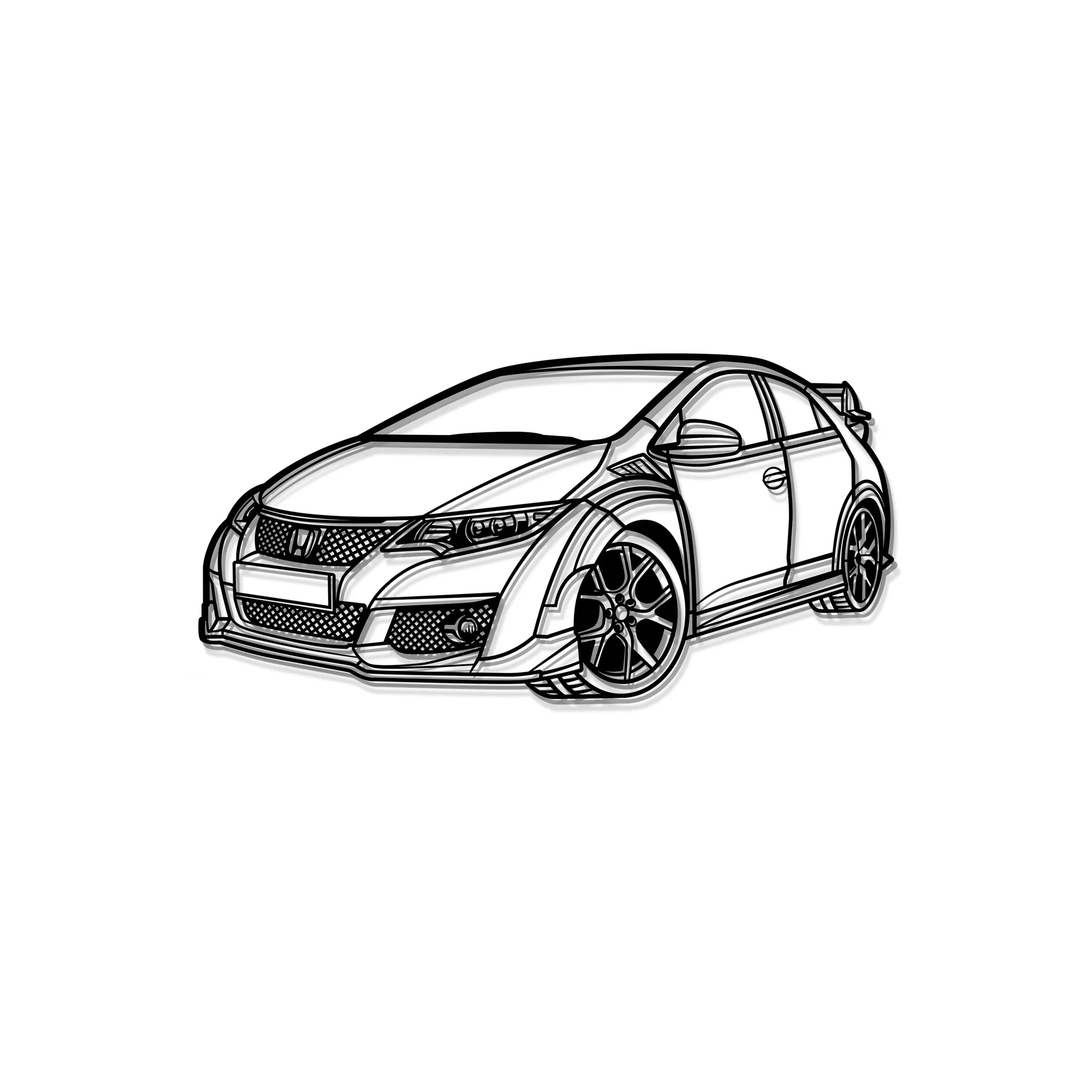 HONDA CIVIC TYPE-R FK 2 ANGLE - слика 3
