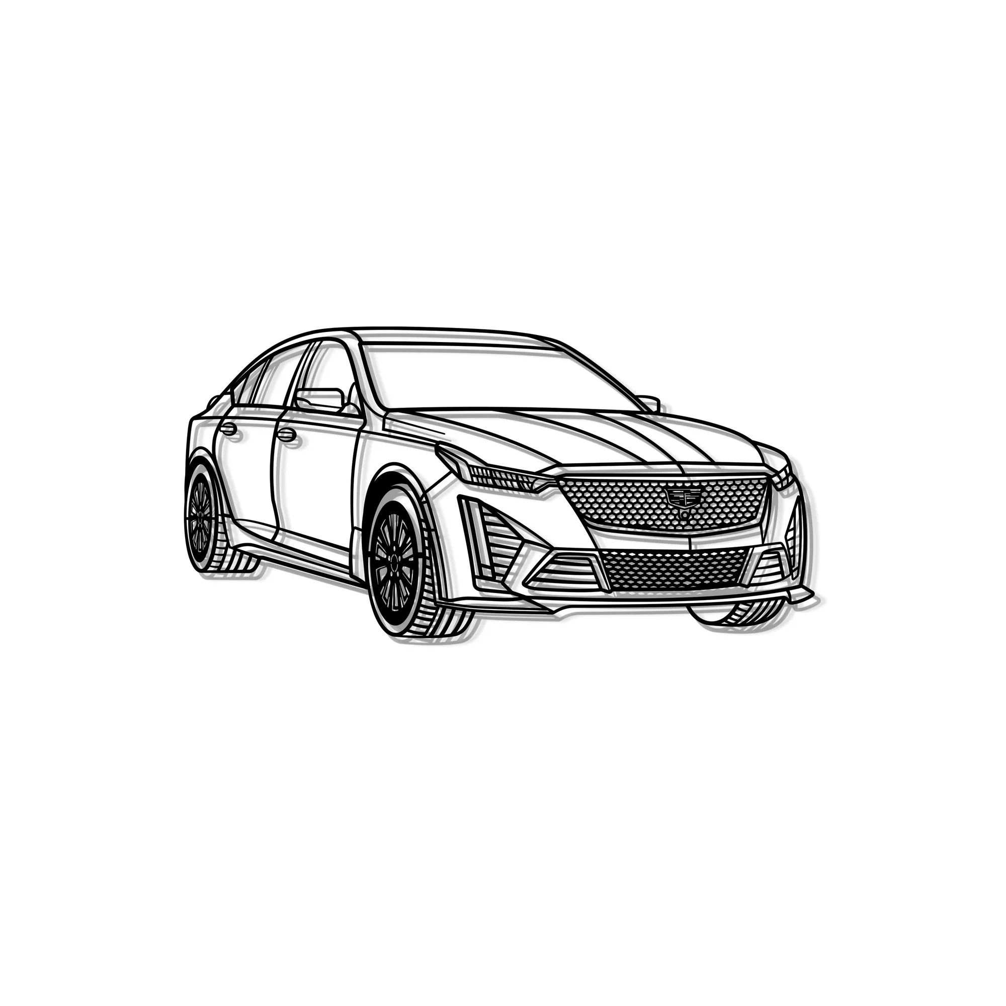 CADILLAC CT5-V BLACKWING ANGLE - слика 3