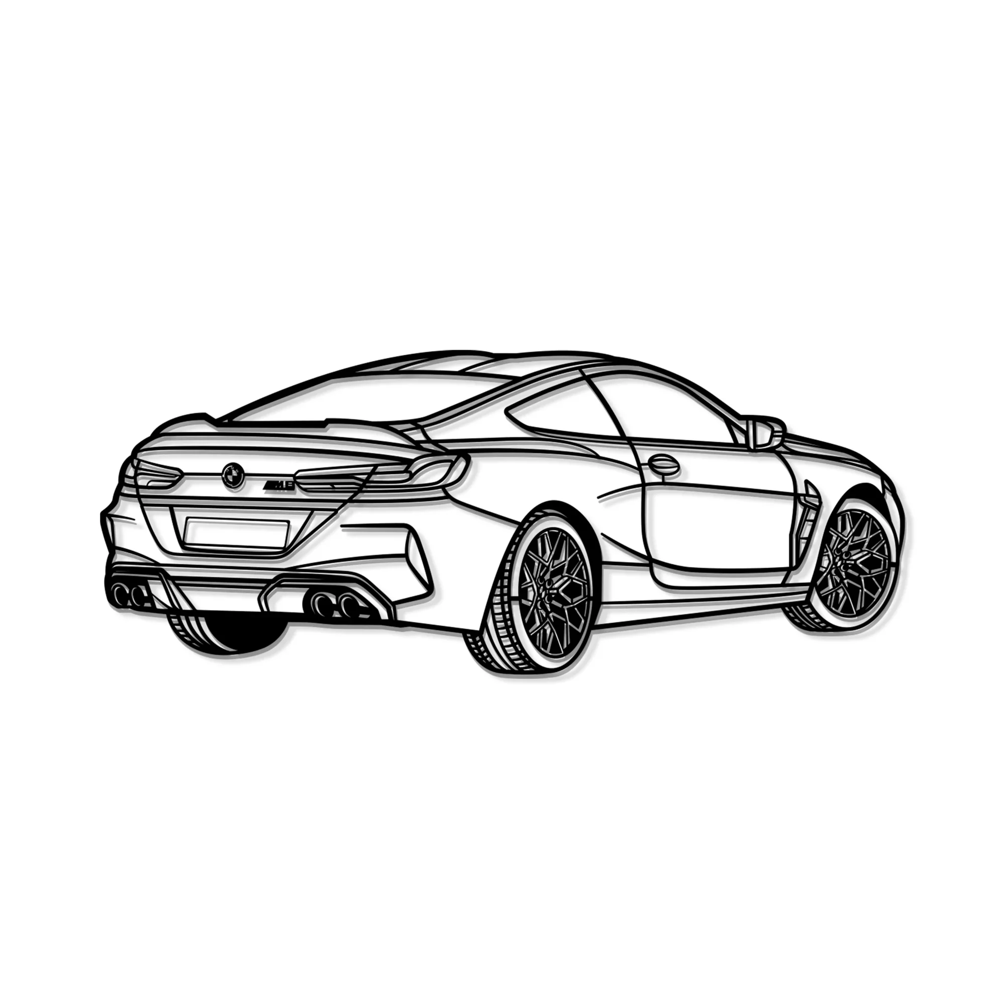 BMW 2020 M8 COMPETITION ANGLE - слика 3