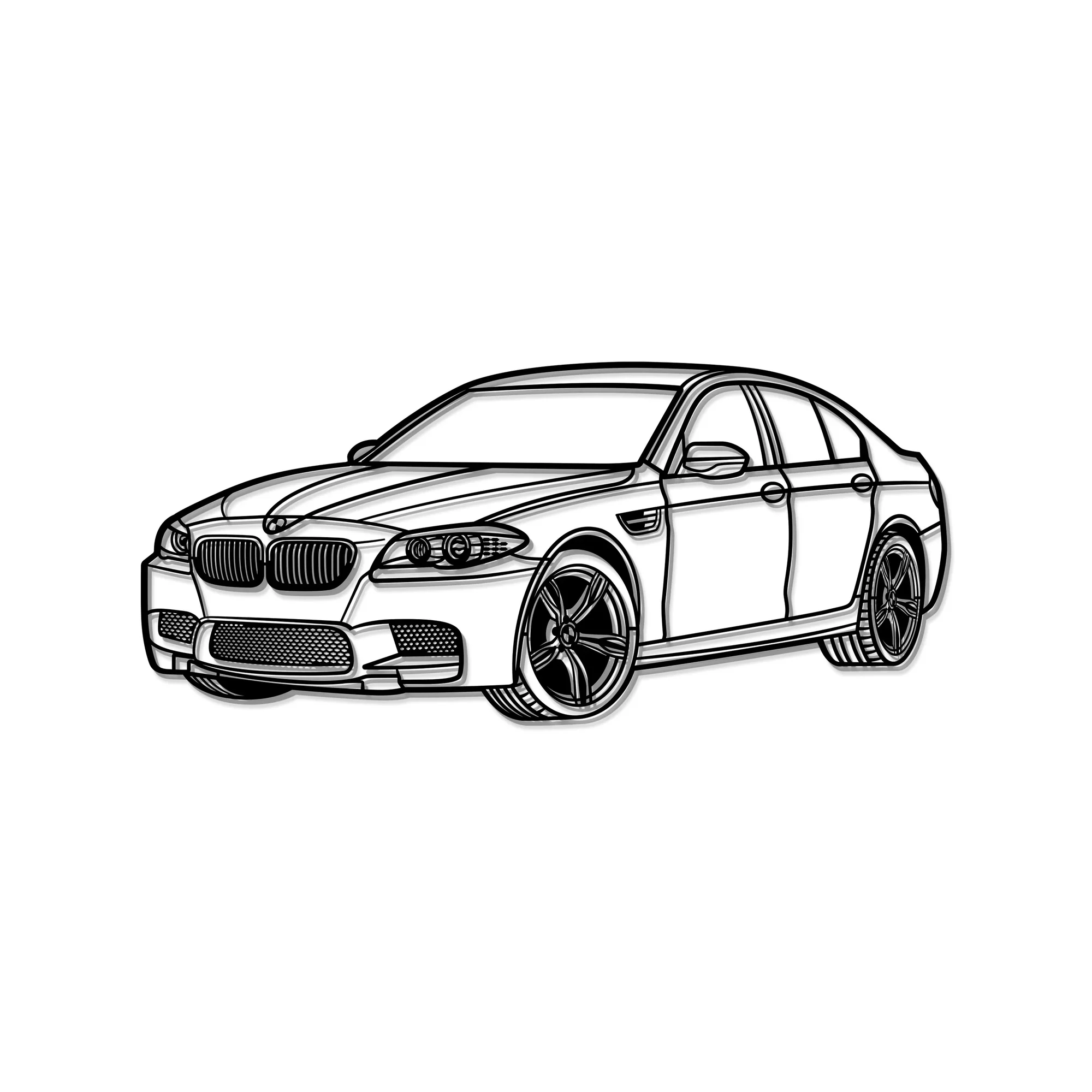 BMW F10 M5 ANGLE - слика 4