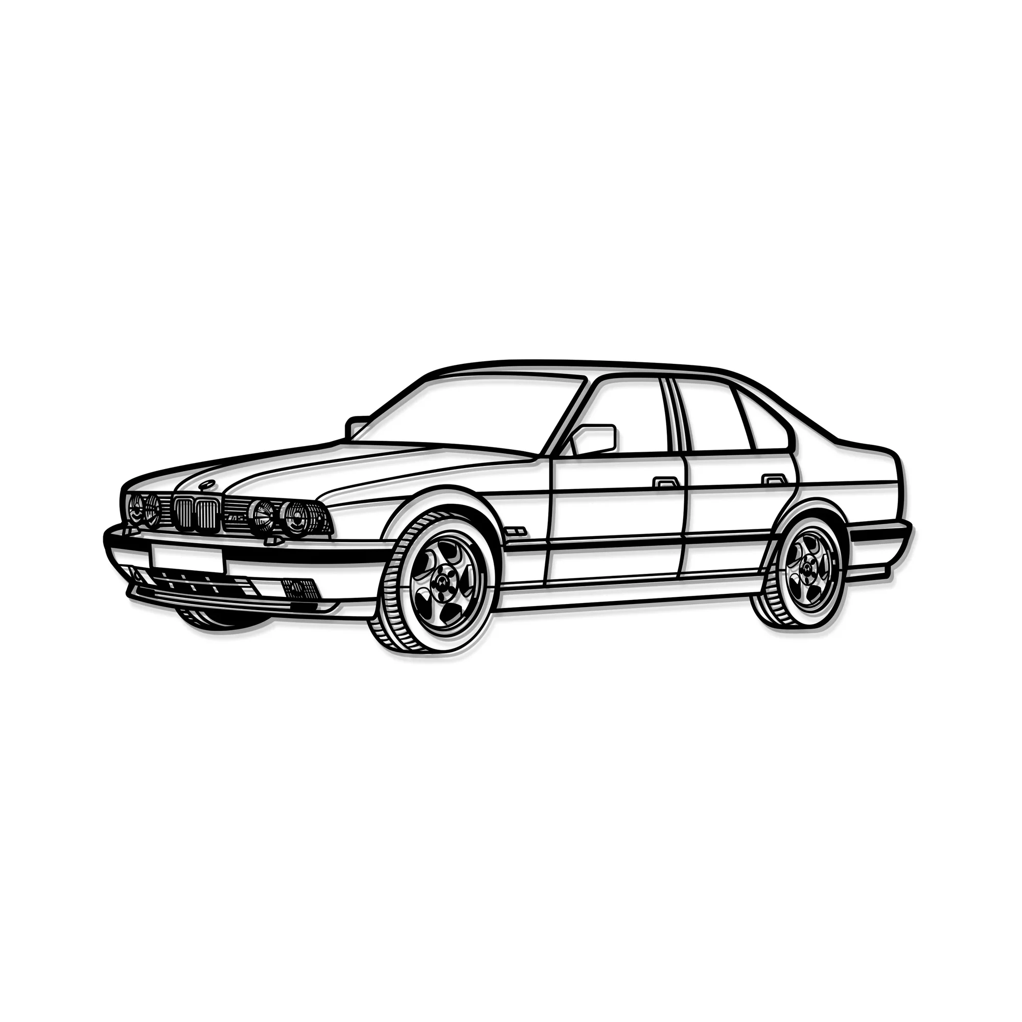 BMW E34 M5 ANGLE - слика 3